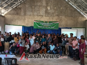 Edukasi Peternakan, Satgas TMMD 125 Kodim Belu Bersama Disnakkan Temui Masyarakat