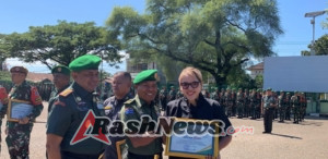 Korem 161/Wira Sakti Apresiasi Dedikasi Prajurit dan Media dalam Apel Gabungan