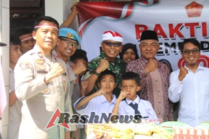 Berbagi Kebahagiaan, Tim Panitia Patriot Unity Run Gelar Bhakti Sosial Peringati Hut Kemerdekaan Ri Ke 80