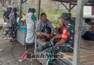Babinsa Ende Timur Terus Bangun Sinergi dengan Warga Melalui Komsos dan Pamwil