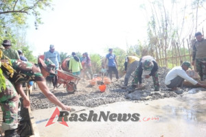 Satgas TMMD Optimis Jembatan Limpas Tuntas Sesuai Target