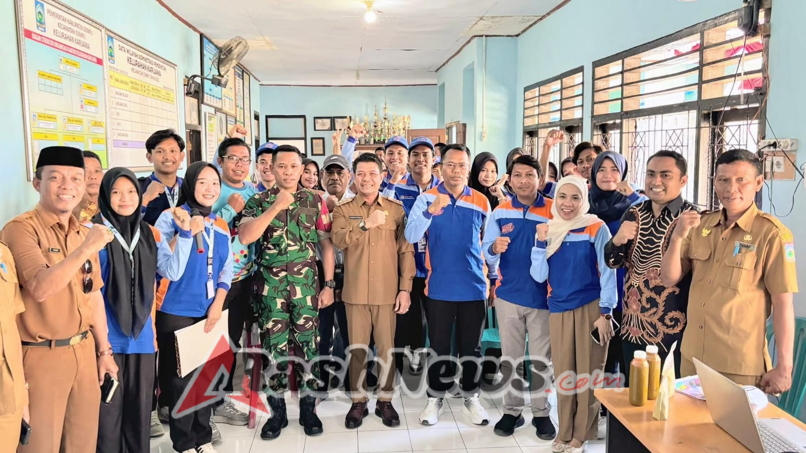 Sinergi TNI-Pemda-STIE Bima dalam Pembukaan KKN di Dompu