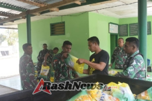 Inisiatif Danramil beserta Anggota Koramil 1621-01/Kota Soe, mendapat Apresiasi dari Masyarakat Kota Soe