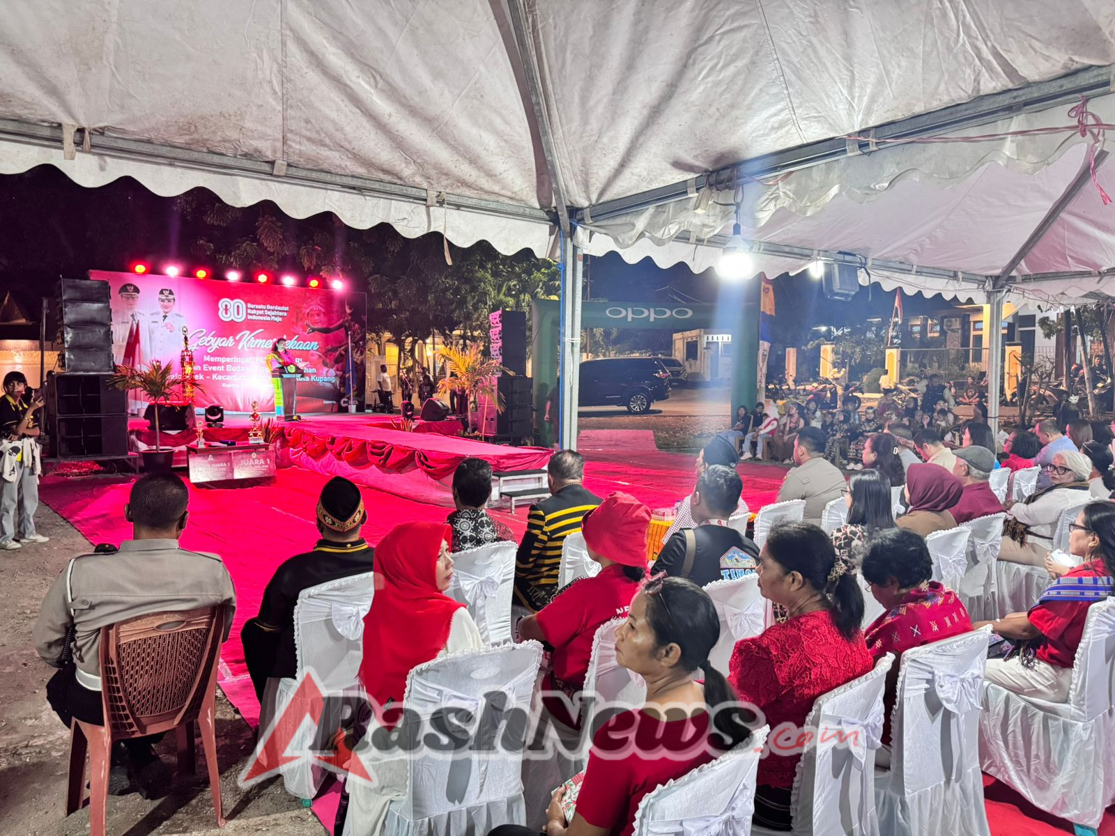 Babinsa dan Tokoh Kupang Ramaikan Malam Puncak Budaya
