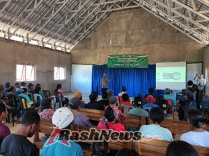 Waspada Terhadap Narkoba, Warga Terima Penyuluhan Dari Satgas TMMD 125 Kodim Belu dan BNN