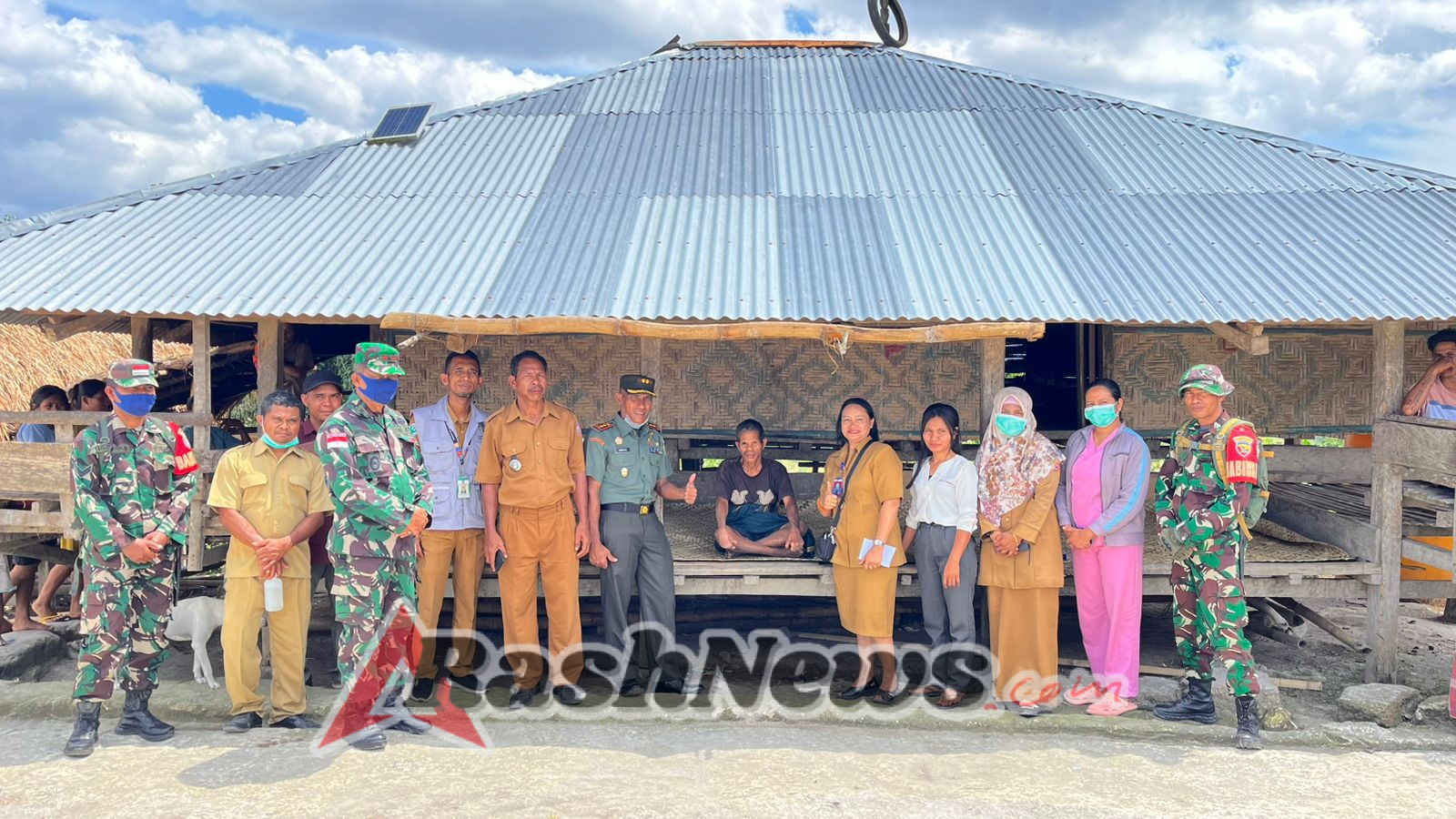 Dandim 1613/Sumba Barat Peduli Kesehatan, Tinjau Warga Penderita Kusta di Sumba Tengah