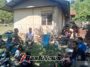 Responsif dan Humanis, Babinsa Hadir Dengar Aspirasi Warga Nuanaga