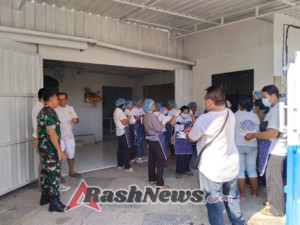 Babinsa Pantau Kesiapan Dapur MBG Pemaron untuk Program Pemenuhan Gizi Sekolah