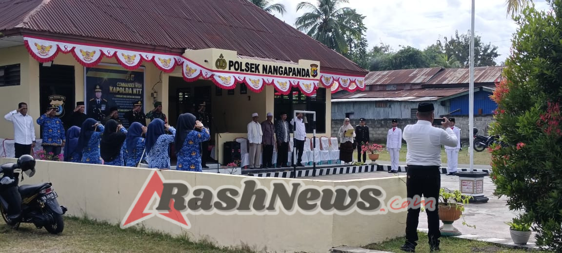 Kopda M. Saleh Representasikan Babinsa dalam Upacara 17 Agustus di Nangapanda