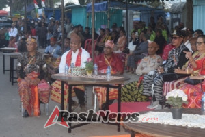 Dandim 1621/TTS Hadiri Pembukaan Festival Budaya Dan Pasar Malam Kabupaten Timor tengah selatan