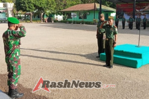 Amalkan Santi Aji, Kodim Belu Rutin Laksanakan Upacara Bendera Hari Senin