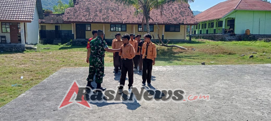Babinsa Desa Daha Latih PBB, Bentuk Karakter Generasi Muda