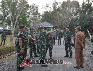 Pangdam IX/Udayana Lihat Langsung Tahapan Pembangunan Yonif Teritorial di TTU