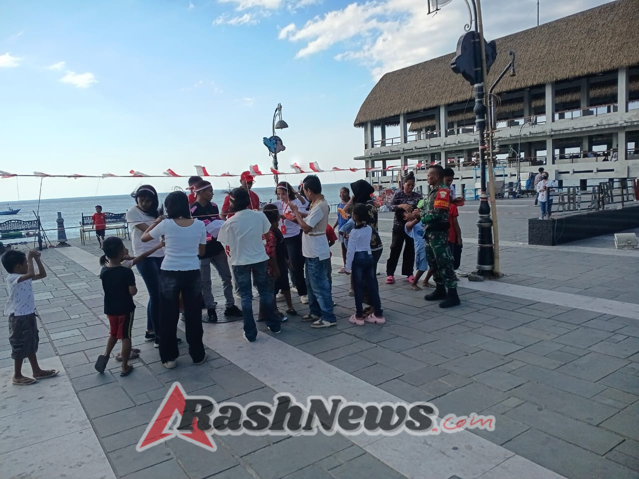 HUT RI Ke-80, Warga LLBK Gelar Lomba Tradisional