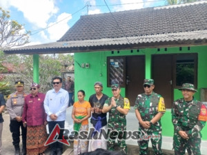 Berkat Sinergi TNI dan Pemerintah, RTLH di Sukawati Jadi Hunian Layak