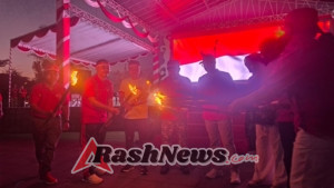 Semarak Pawai Obor HUT RI ke-80, Dandim 1626/Bangli Puji Semangat  dan Persatuan Warga Kabupaten Bangli