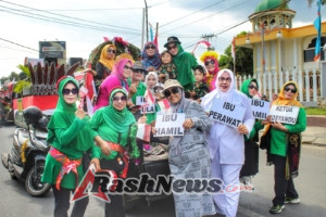 Karnaval Kendaraan Berhias Kodim 1608/Bima Hibur Warga dalam Perayaan HUT RI ke-80