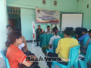 Musdes Pembahasan APBDes Perubahan Desa Watukobu Berlangsung Lancar, Babinsa Hadiri dan Pantau