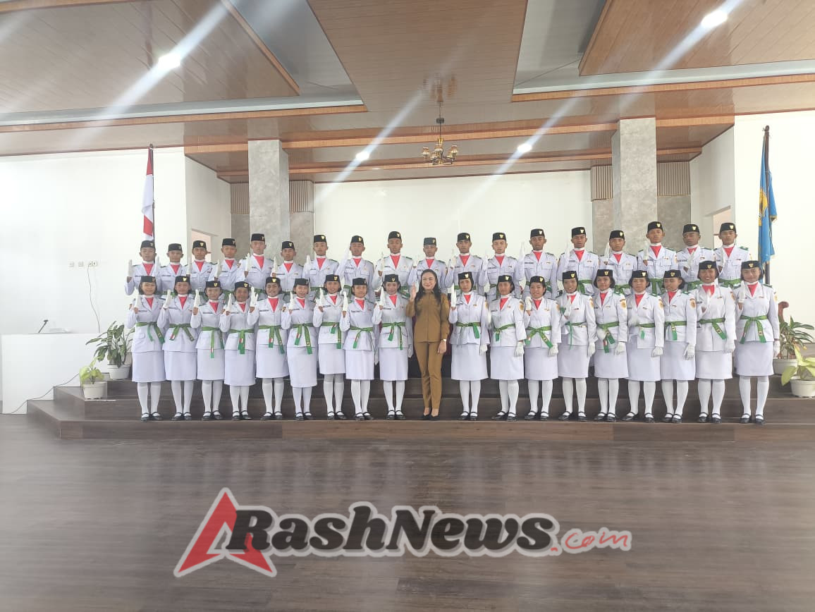 Danramil Kupang Dukung Pembinaan Generasi Muda Lewat Paskibraka