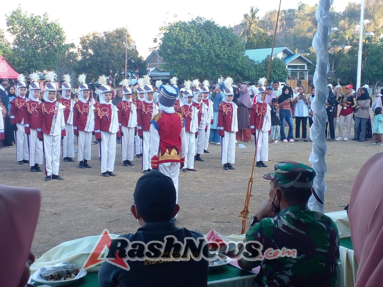Sinergi Koramil dan Muspika Wawo Sukseskan Perayaan Kemerdekaan dengan Pengamanan Prima