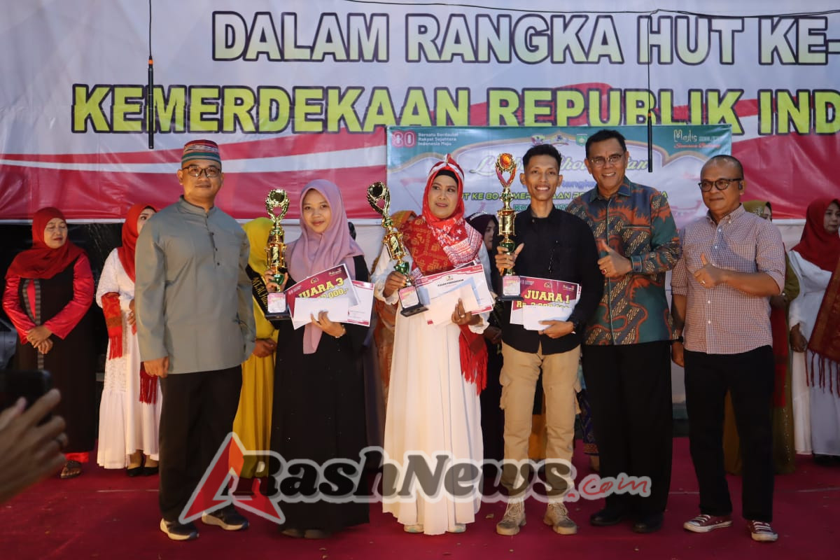 ‎Penutupan Lomba Sholawat Di Makodim 1607 Memeriahkan HUT RI ke-80 Dipadati Warga Sumbawa