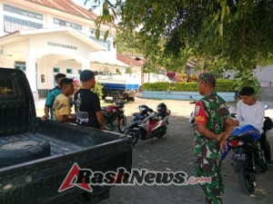 Babinsa dan Mahasiswa Bersinergi Ciptakan Suasana Kondusif Jelang Hari Kemerdekaan