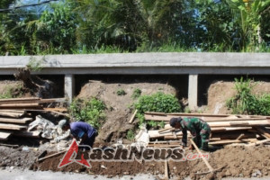 Kepemimpinan Tokoh Dusun Jadi Kunci Lancarnya Proyek Pipanisasi TMMD