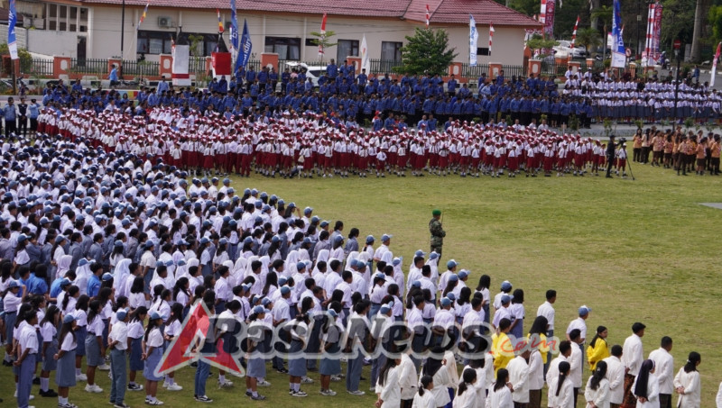 Kodim 1612/Manggarai Hadiri Upacara HUT ke-80 RI: Tunjukkan Sinergi dan Semangat Nasionalisme