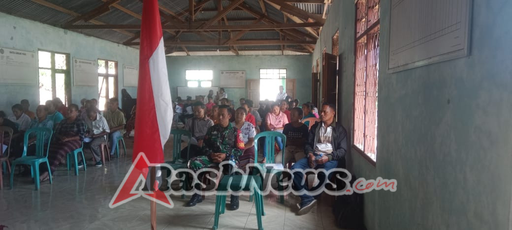 Babinsa Hadiri Musrenbang Perubahan RPJMDES Desa Nubamado