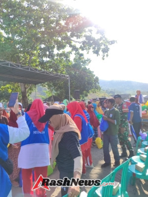 Babinsa Labuhan Lalar Gandeng IWAPI KSB Gelar Aksi Sosial dan Kebersamaan