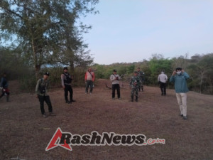 Kodim 1614/Dompu Bersama TN Tambora Gelar Patroli Gabungan Cegah Tipihut