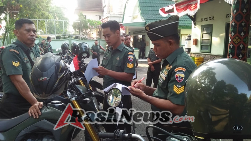 Kodim 1606 Mataram Dorong Prajurit Rawat Kendaraan Dinas