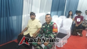 Hari jadi STT Eka Prana Bina Marga dihadiri Babinsa Desa Pertima.