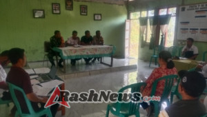 Kawal Aspirasi Warga, Babinsa Koramil 1612-03/Reok Hadiri Musdes RKPDES 2026 Desa Bajak