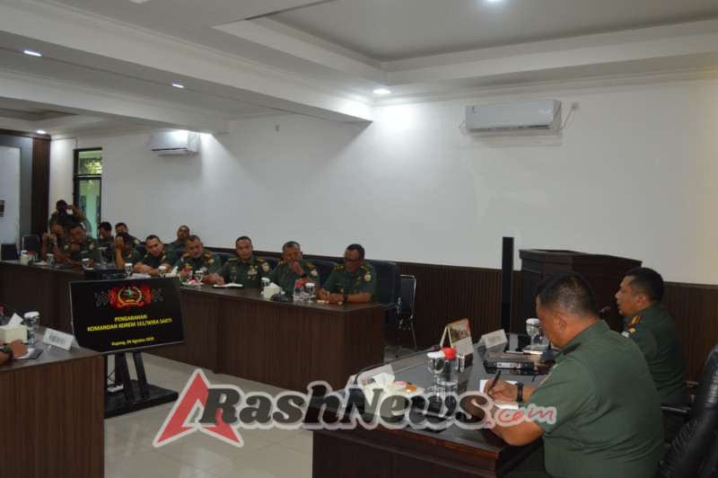 Jam Komandan, Danrem 161/WS Tekankan Sosialisasi Tugas Pokok Korem 161/WS