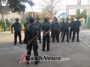Koramil Donggo Perkuat Kekompakan dan Kesiapsiagaan lewat Apel Pagi
