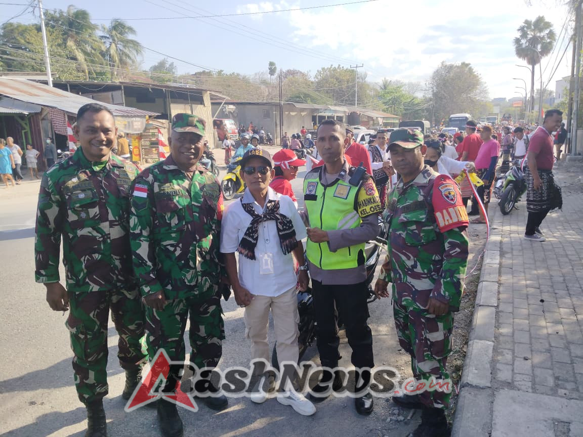 Camat Kelapa Lima Buka Resmi Karnaval HUT RI 80