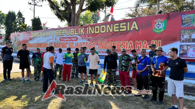 Kodim 1613/Sumba Barat Tegaskan Komitmen Jaga Kebersihan Fasilitas Publik