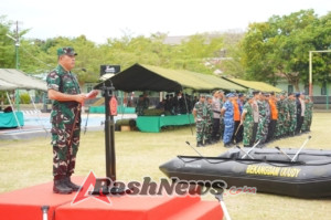 Pangkogabwilhan II Pimpin Apel Gelar Batalyon Komposit PRCPB Kodam IX/Udayana di Bali