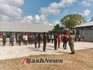Semangat Nasionalisme, Babinsa Latih Paskibraka Rindi Umalulu