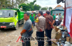 Monitoring Swakelola Sampah di TPS Yangbatu Babinsa dan DLHK Beri Pengawasan