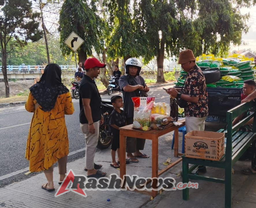 Kodim 1607/Sumbawa Bersinergi dengan Bulog Gelar Gerakan Pangan Murah untuk Masyarakat