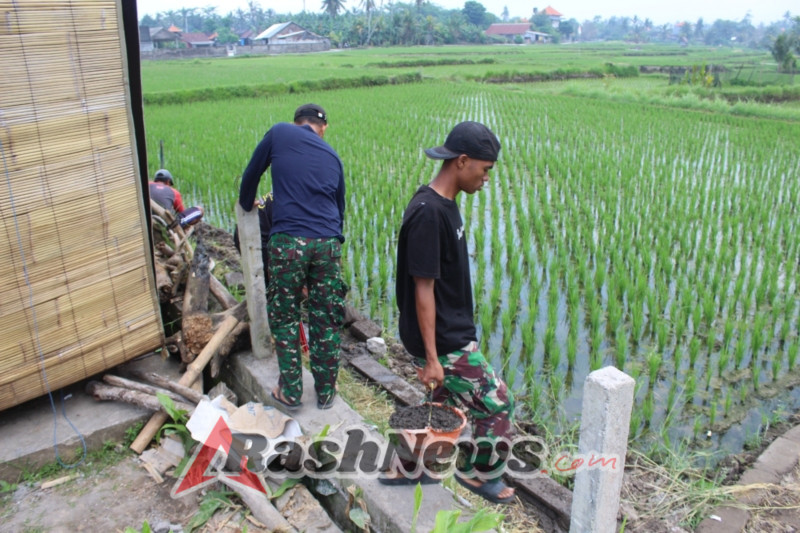 TNI dan Rakyat Bergotong Royong, Pembangunan JUT Desa Batuan Capai Hasil Nyata