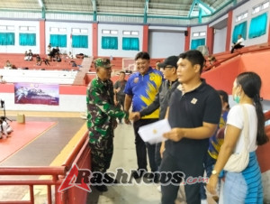 pasiinteldim 1623/Karangasem menghadiri Pembukaan Kejurkab Forki Karangasem Agung 2025