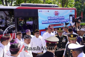 Danrem 163/WSA Ikuti Khidmat Upacara HUT Provinsi Bali ke-XX