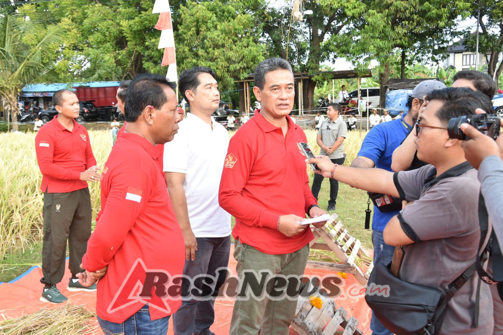 Padi Semeton Buleleng Diresmikan, Dandim 1609/Buleleng Apresiasi Inovasi Petani Lokal