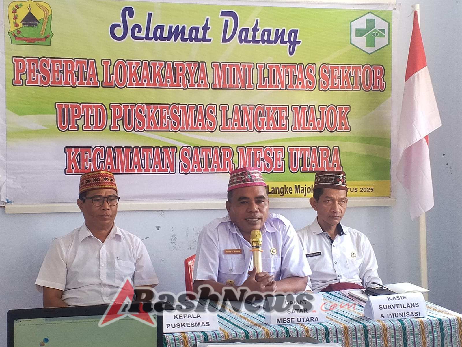 Babinsa Koramil 1612-07/Satar Mese Hadiri Minilok Lintas Sektor, Perkuat Sinergi Kesehatan Masyarakat