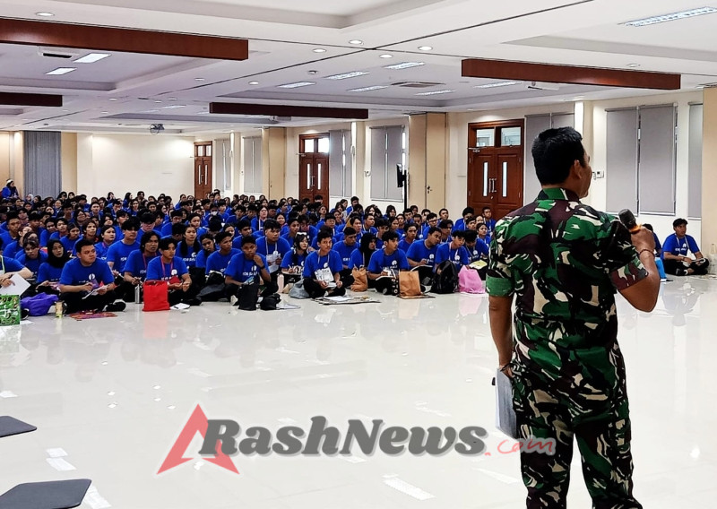 IDB bersama Kodim 1611/Badung Gelar Pelatihan PBB dan Wasbang untuk Mahasiswa Baru