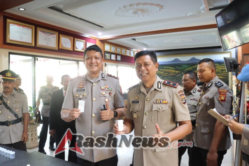 Polres Tabanan Gelar Tes Urine, Pastikan Personel Bebas dari Narkoba