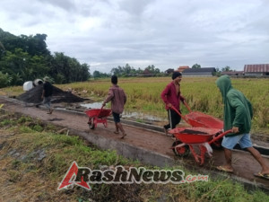 TMMD ke-125: TNI dan Masyarakat Bersatu Bangun Jalan Usaha Tani Penggerak Ekonomi Desa